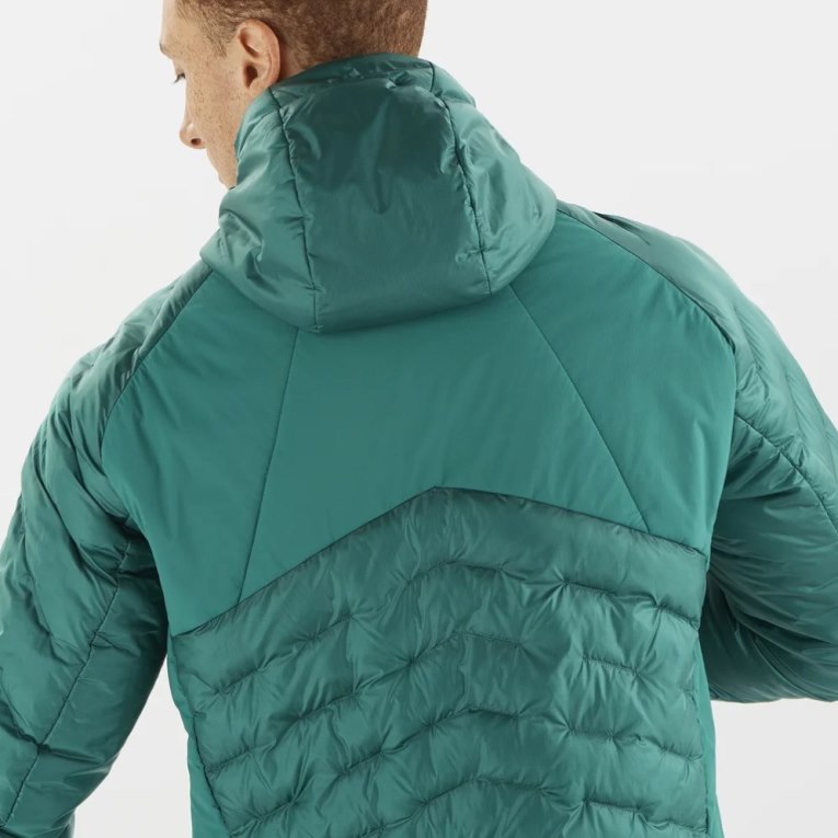 Salomon Outline Primaloft Men's Insulated Jackets Green | CA 31T6